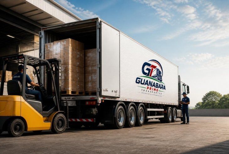 Transporte de carga segura e eficiente com a Guanabara Prime